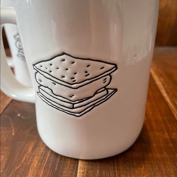 2 Rae Dunn Gimme Smores Two Sided Mugs - Picture 4 of 5